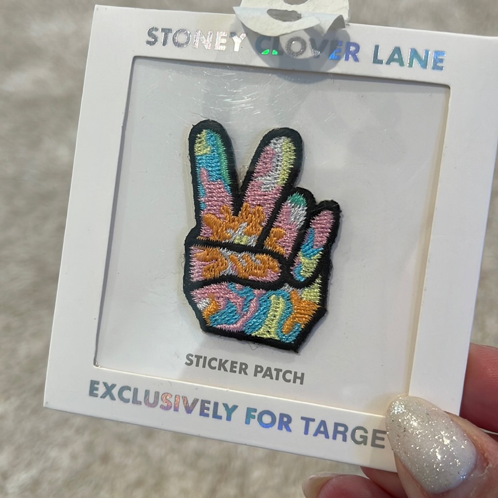 Stoney clover lane x target peace patch